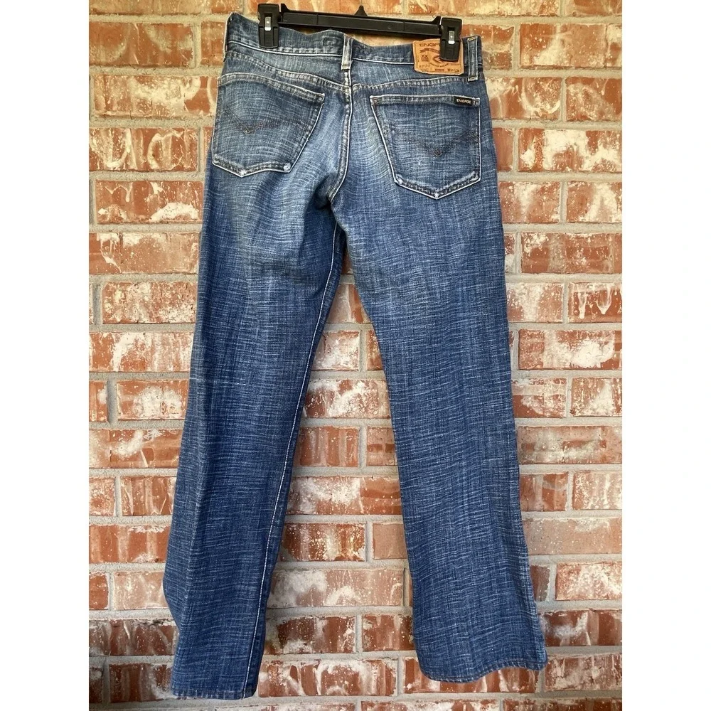 Energie‎ Men's Blue Jeans Button Fly  31x34 Straight Morris Fit EUC